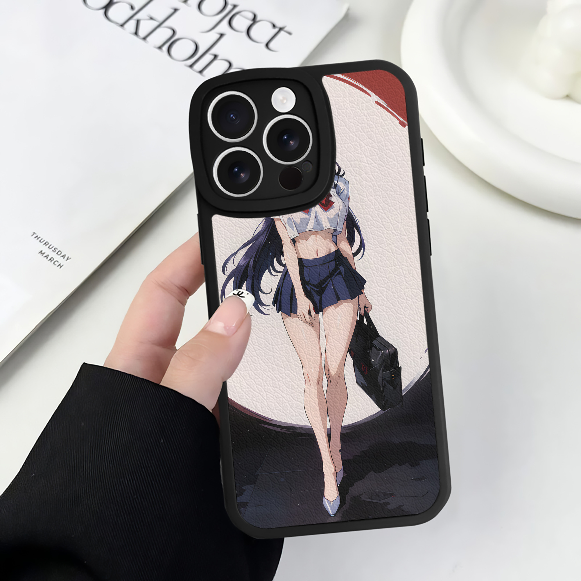 （画像用） EVA 新世紀エヴァンゲリオン 【iPhone 16シリーズ対応】シリコンスマホケース（レザー調） 材質：シリコン